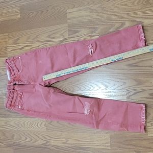 Anthropologie pilcro and the Letterpress high rise slim pants